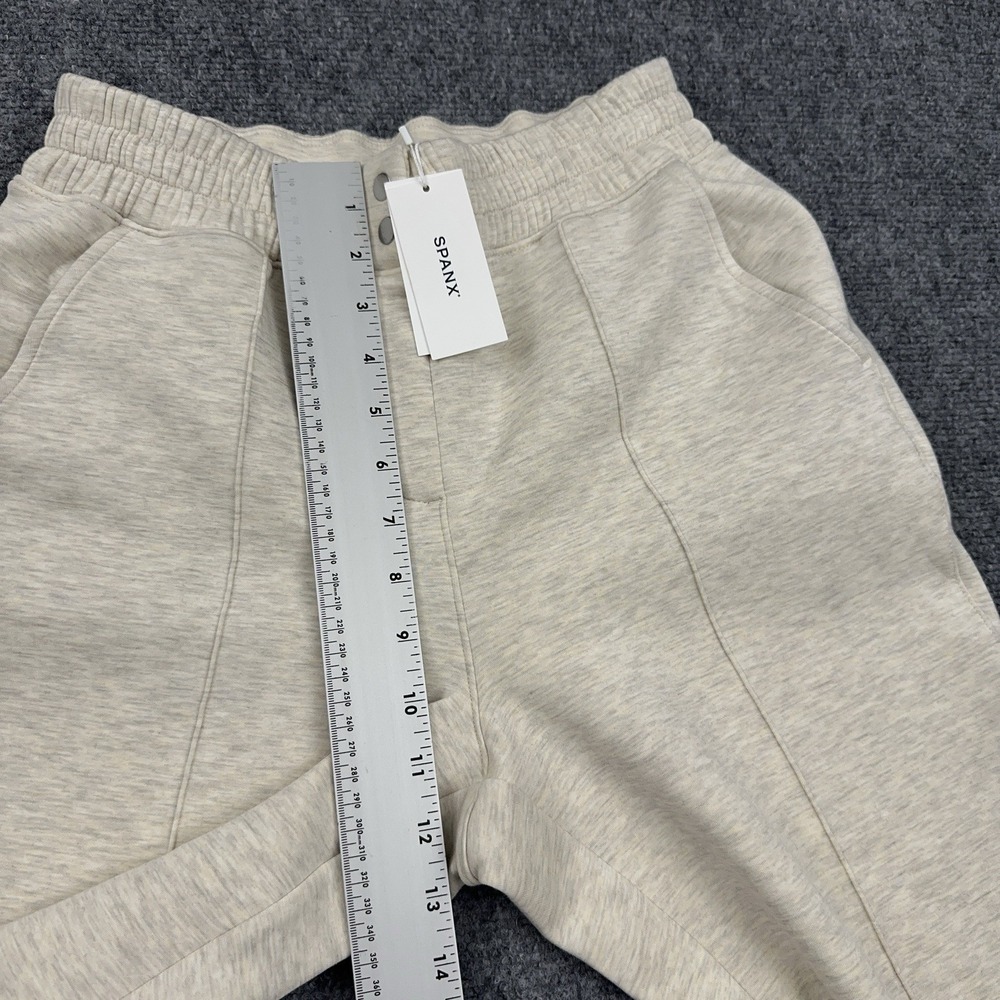 NEW SPANX AirEssentials Brushed Jogger in Heather Cream Womens Small Soft 50888R - Picture 7 of 11